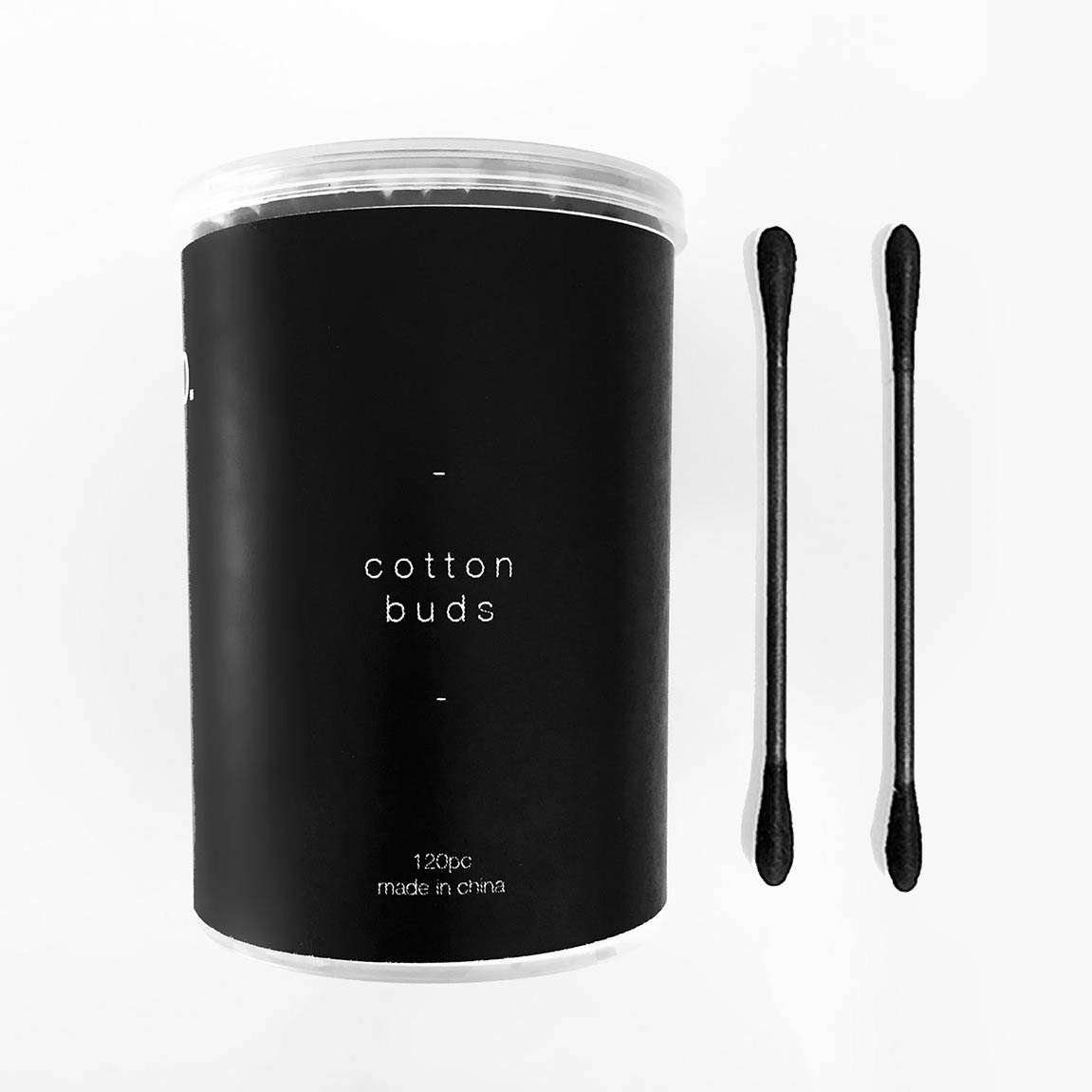 Luxe Co Black Cotton Buds